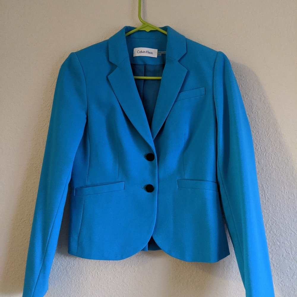 Calvin Klein Bright Blue Blazer